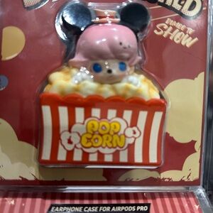 Popcorn Earphone Case for AirPods Pro - Pink and Black